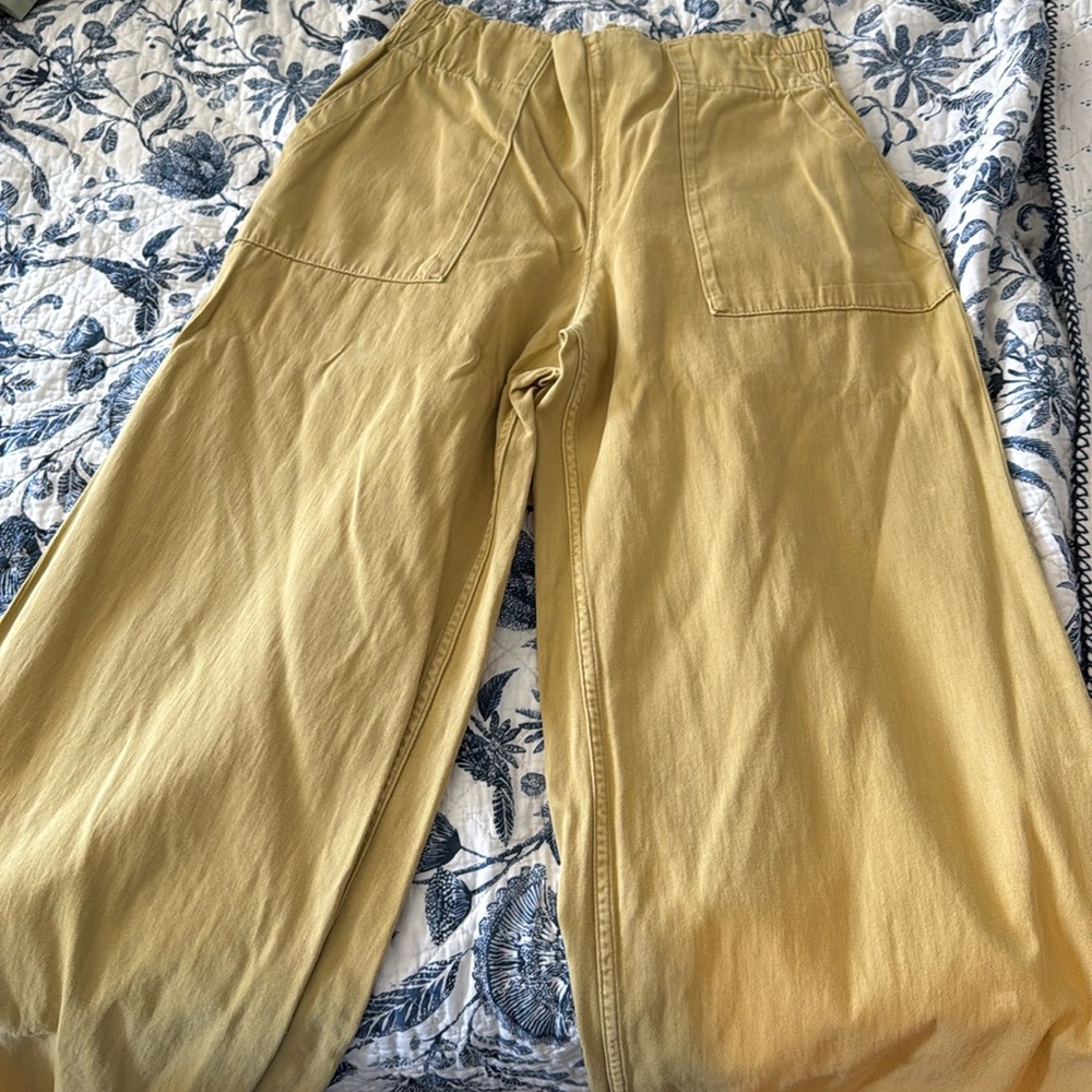 Mustard Free People Pants